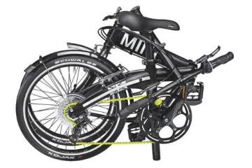 MINI Folding Bike Black