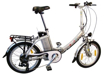xGerman Elektro-Faltrad 20 Zoll eTurbo