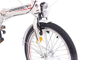 Chrisson 20" Zoll Faltrad Foldrider Nexus